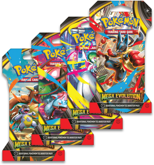 Pokémon TCG: ME01 Mega Evolutions Sleeved Blister