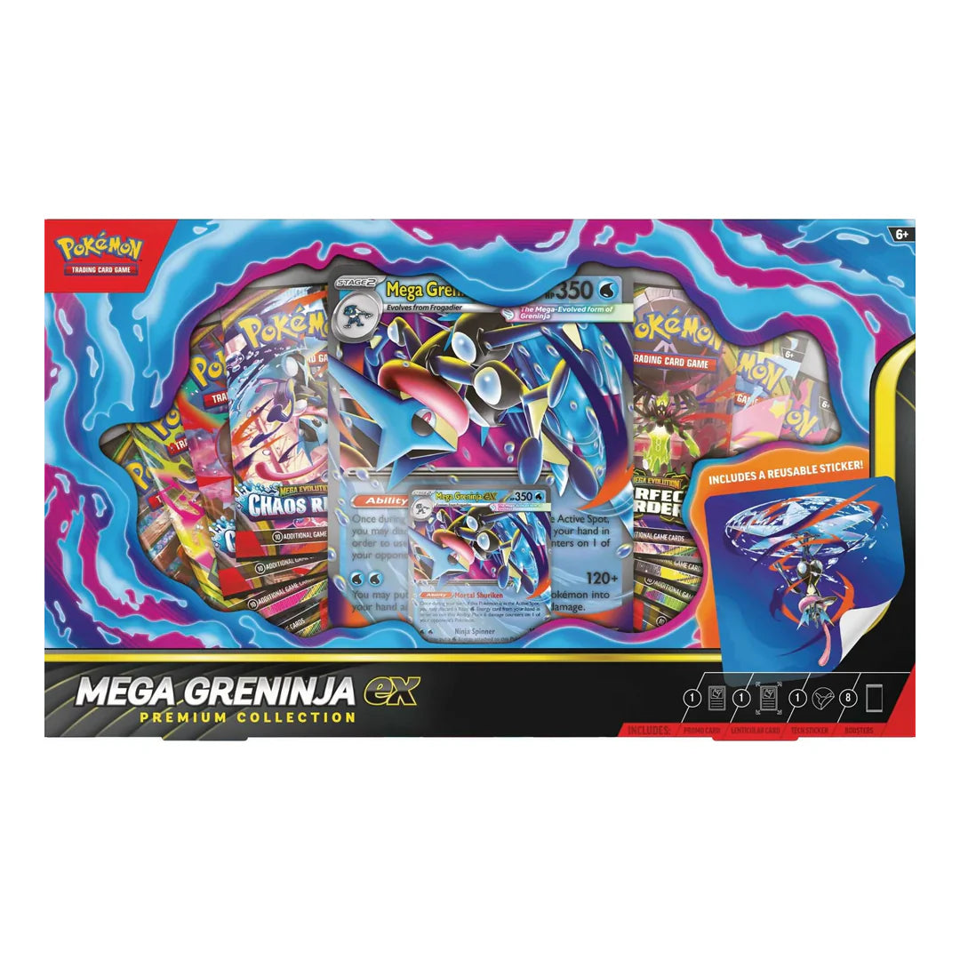 Pokemon TCG: Mega Greninja ex Premium Collection (PRE-ORDER)