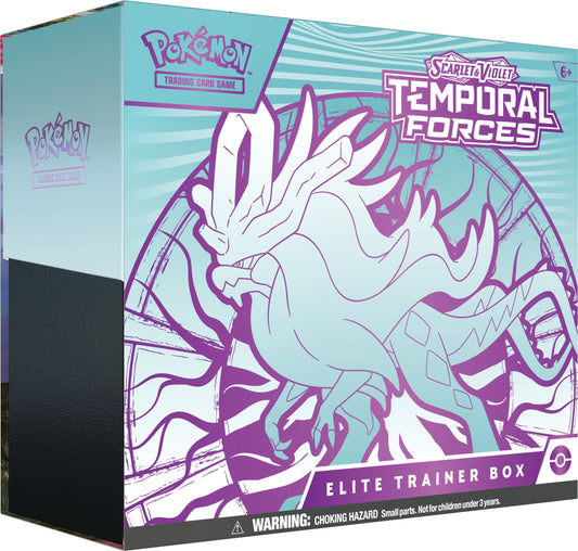 Pokemon SV5 Temporal Forces Elite Trainer Box (PRE-ORDER) - Premier Trading Cards