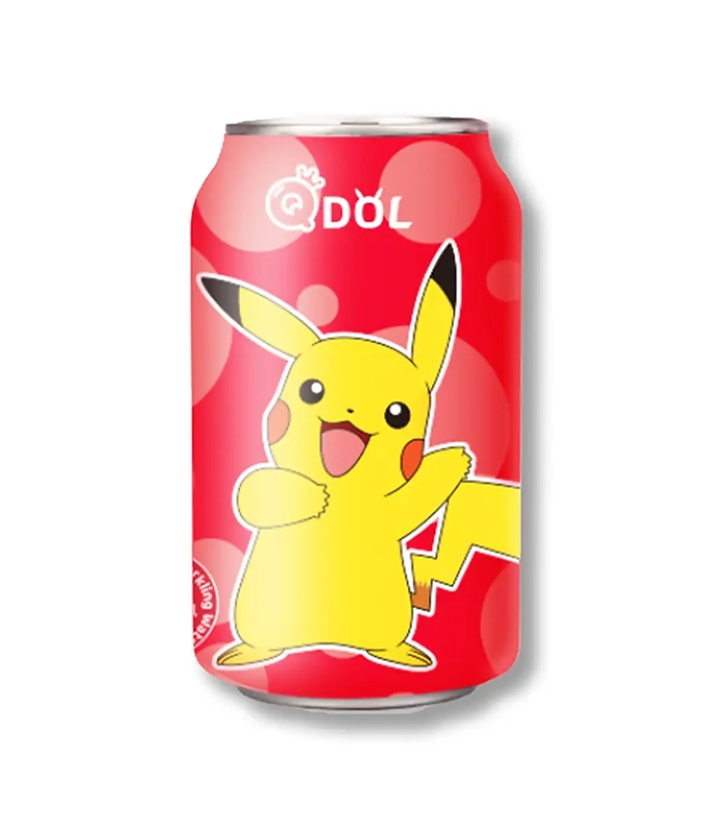 QDOL - Pikachu Sparkling Water (Strawberry Flavour) 330ml
