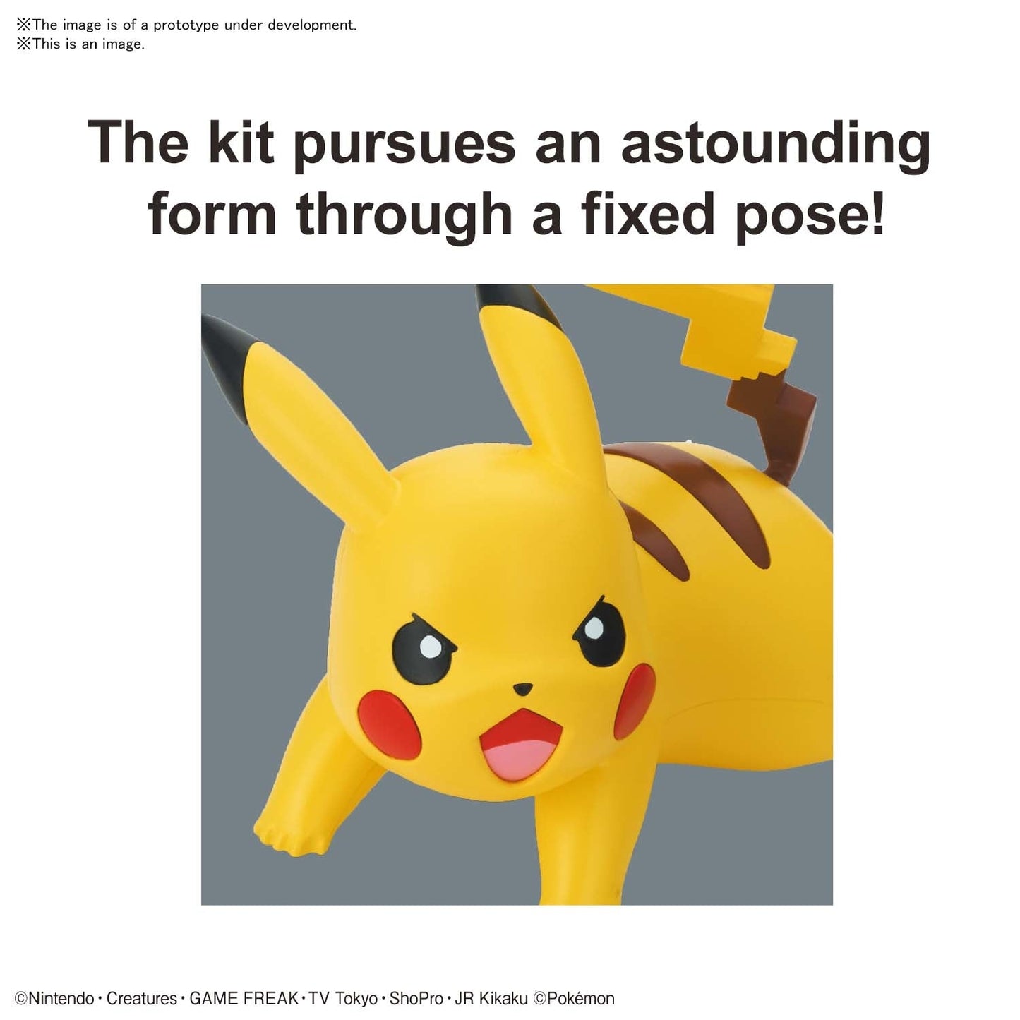POKEMON 03 PIKACHU BATTLE POSE QUICK MODEL KIT