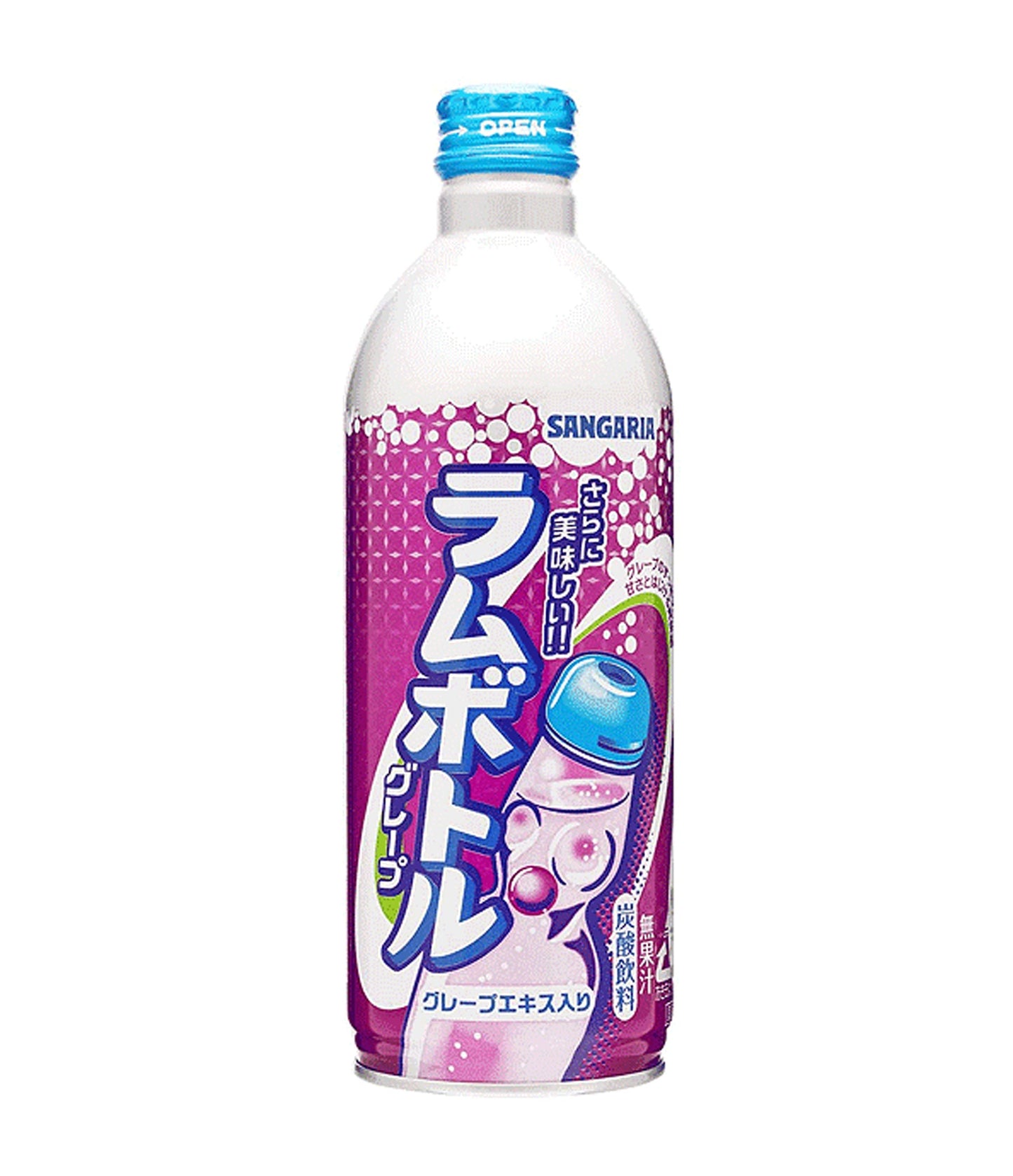 Sangaria - Ramu Bottle Carbonated Drink (Grape) 500ml