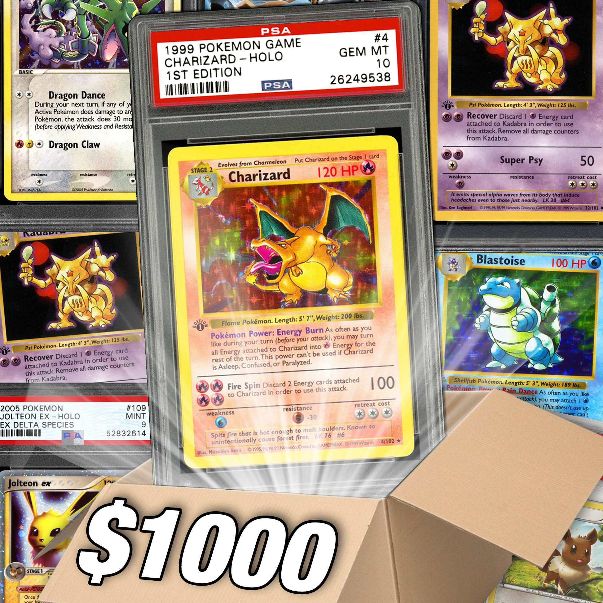 100 dollar pokemon cards Pokmon Card Lot with Legendary Ultra Rare Cards- Bundle with a LCC Deck Box Included : Toys & Games Great collection for any beginner! Pokemon Trading Card Collection Mint