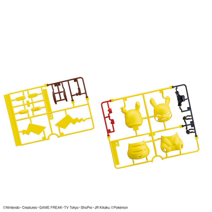 Pokemon Model Kit Quick!! 16 Pikachu (Sitting Pose)