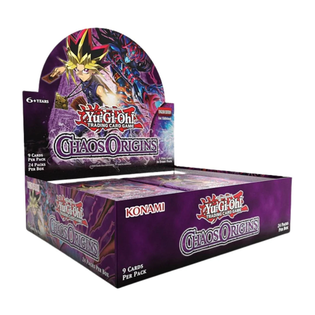 Yu-Gi-Oh Chaos Origins Booster Box (PRE-ORDER) - Premier Trading Cards
