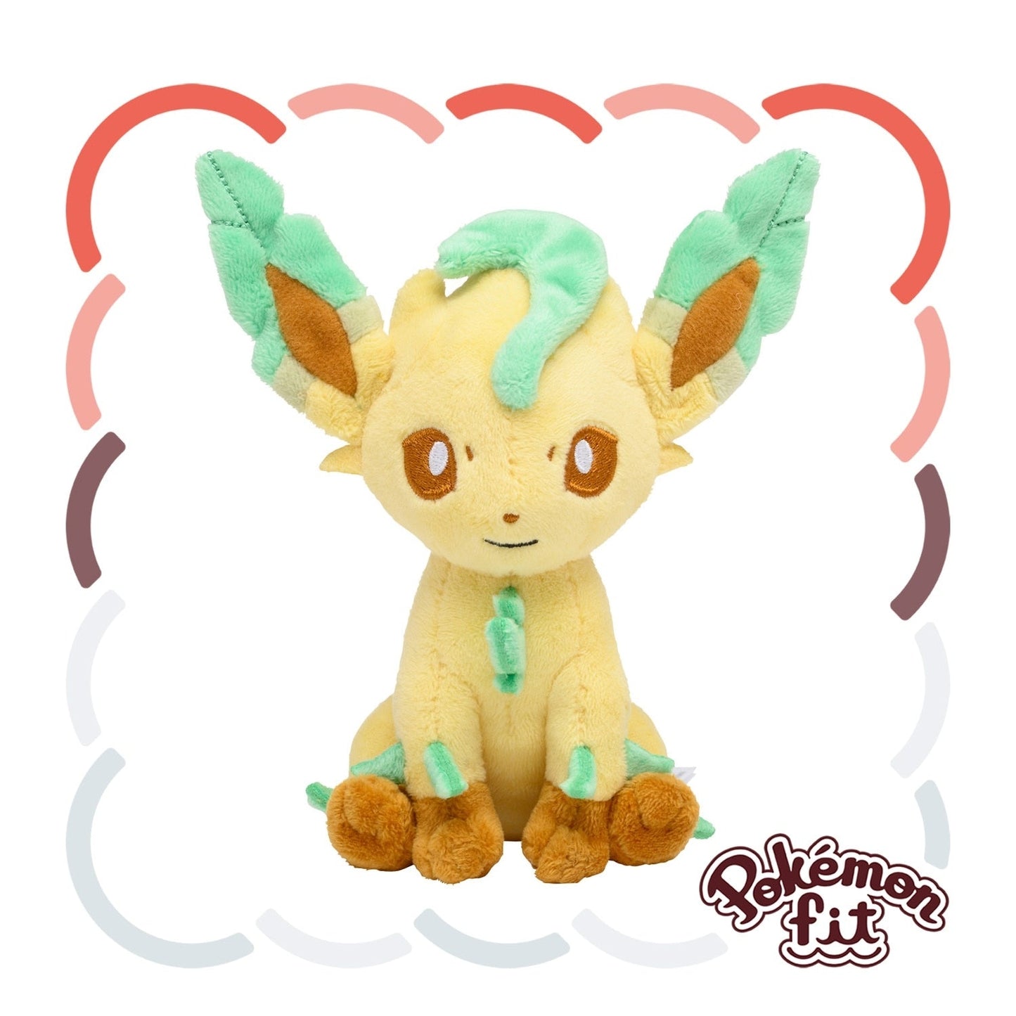 Pokémon Plush - Pokemon Fit - Leafeon (No.470)