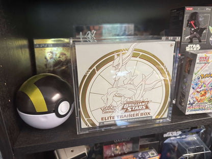 1x EVORETRO Acrylic Case for Pokemon ETB with Magnetic Lid