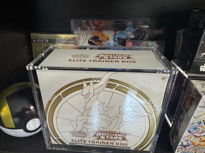 1x EVORETRO Acrylic Case for Pokemon ETB with Magnetic Lid