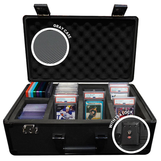 EVORETRO Graded Card Storage Box, TSA Lock - Premier Trading Cards