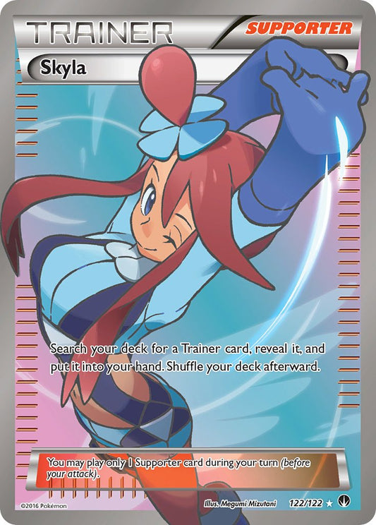skyla pokemon card custom 122/122(CGC Universal Grade 8.5) GoldenFishGames Pokemon Cards - Shop Vintage