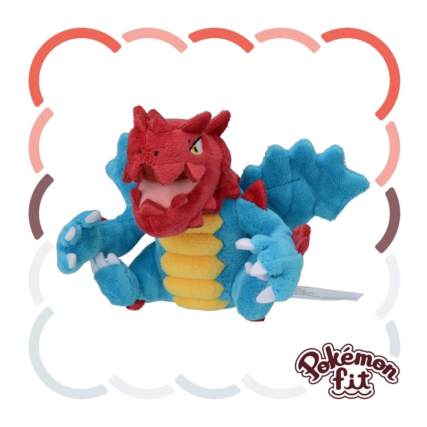 Pokémon Plush - Pokemon Fit - Druddigon (No.621)