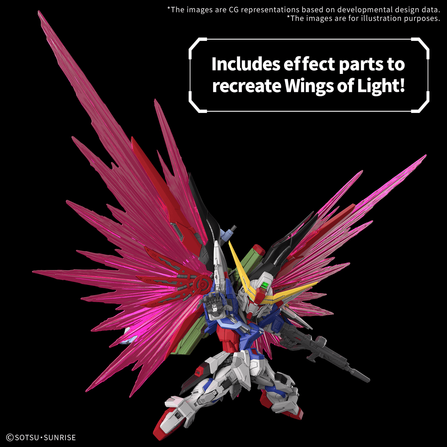 MGSD Destiny Gundam Plastic Model Kit