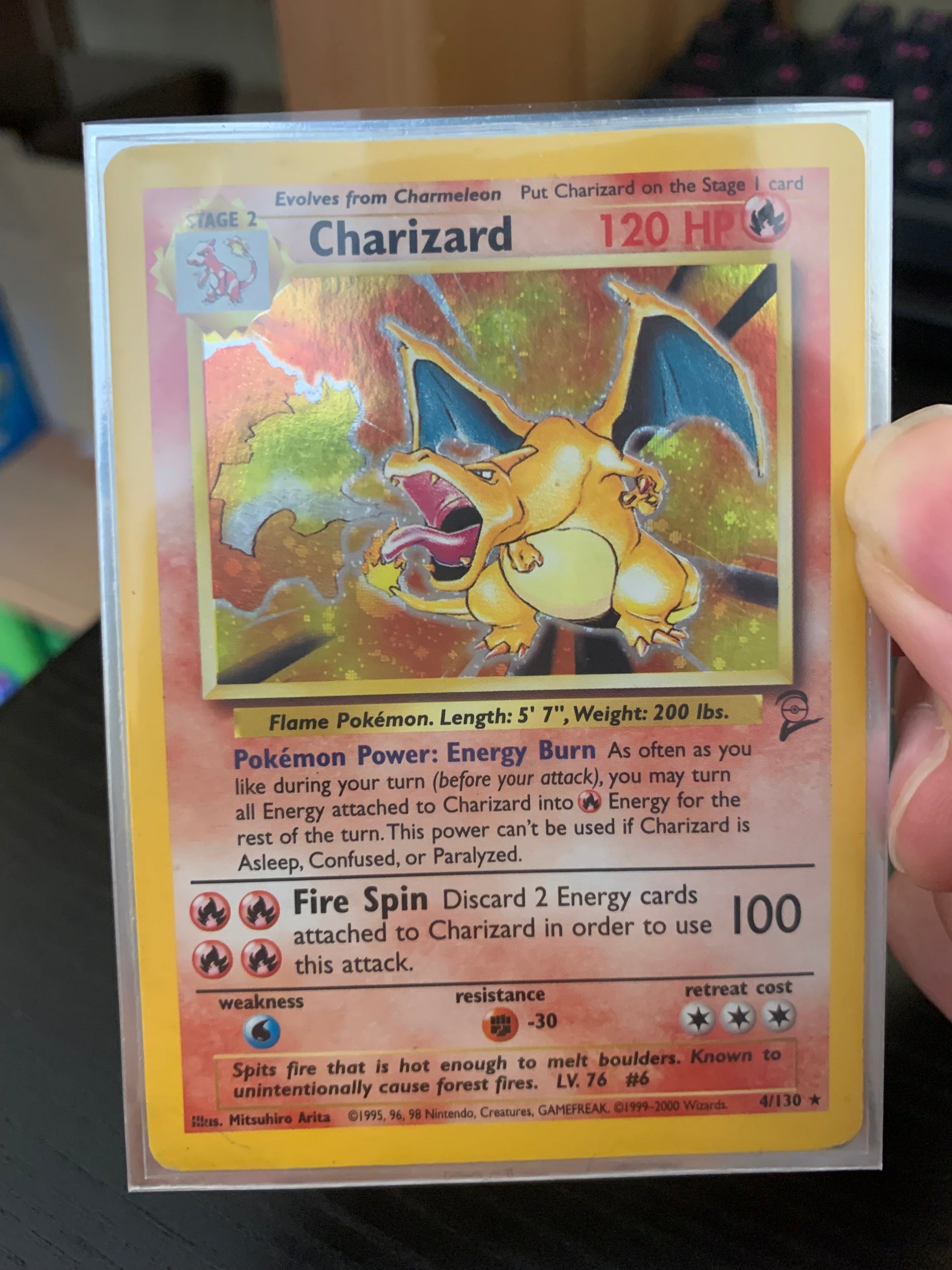 charizard holographic card value Charizard - 4/130