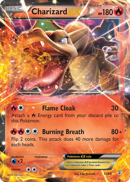ultra rare pokemon cards charizard Charizard EX - 11/83