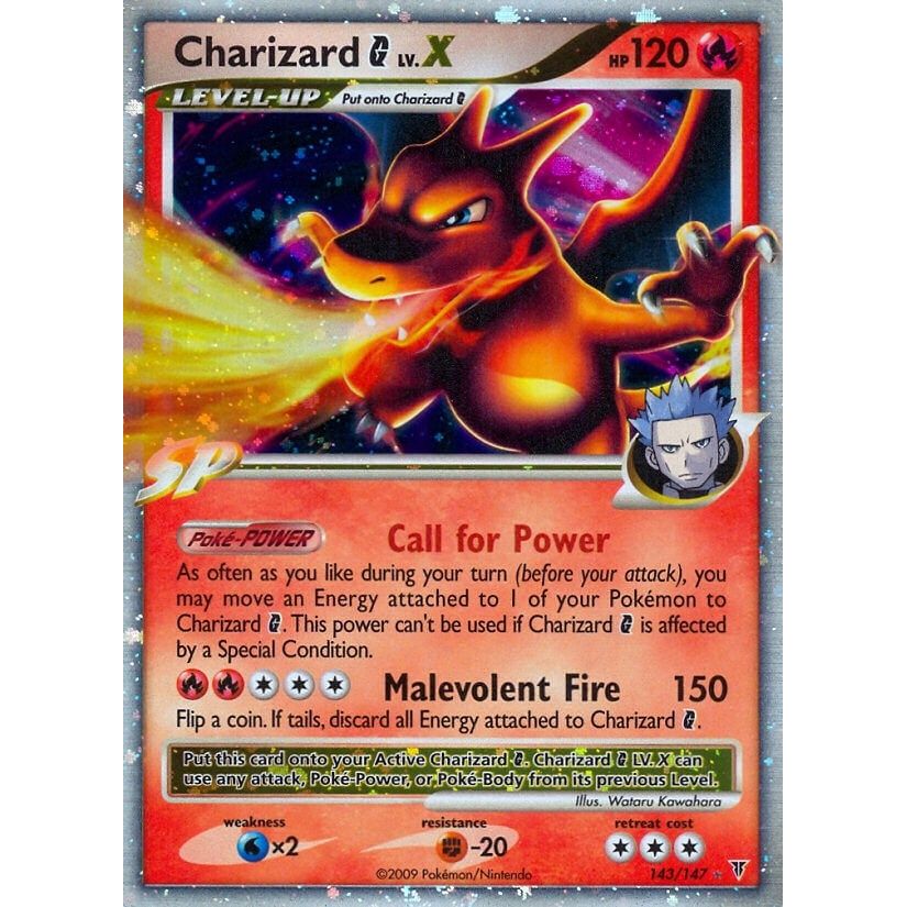 Charizard G Lv.X (143) (SV) - PTC Collectibles