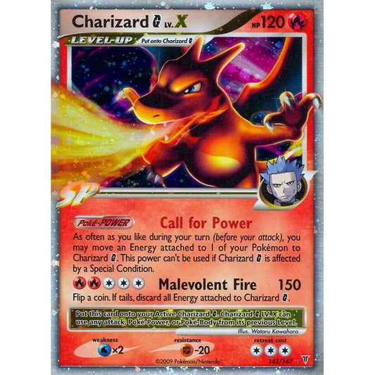 Charizard G Lv.X (143) (SV) - PTC Collectibles