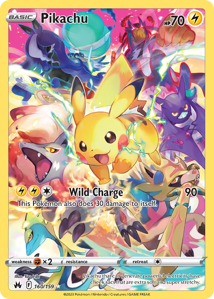 Pokémon - Pikachu - 160/159 - Secret Rare