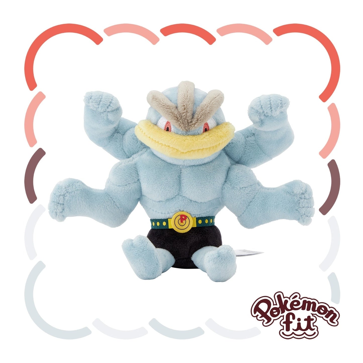 Pokémon Plush - Pokemon Fit - Machamp (No.68)