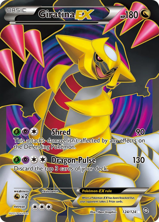 Giratina-EX - (124/124) Ultra Rare Pokemon Holofoil