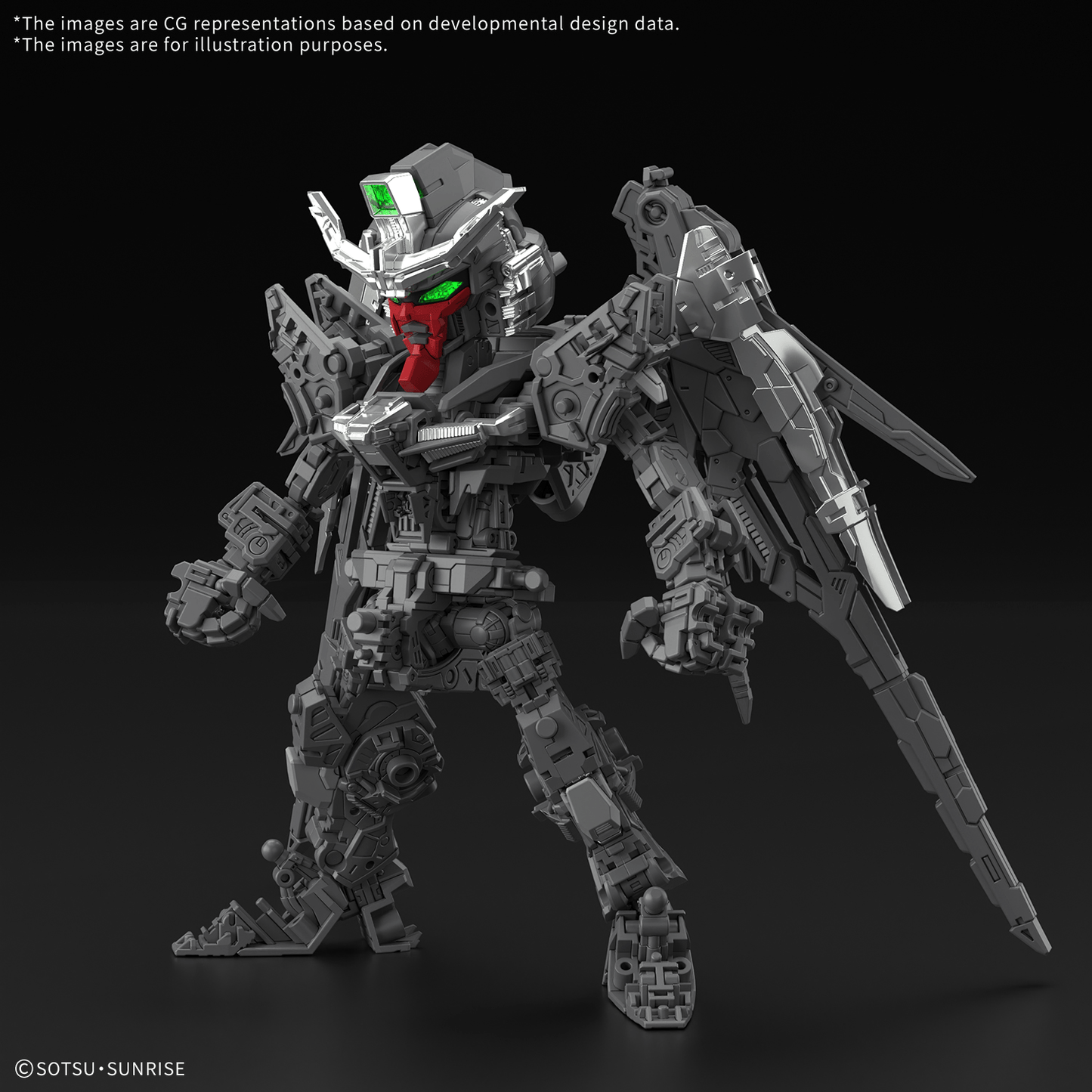 MGSD Destiny Gundam Plastic Model Kit