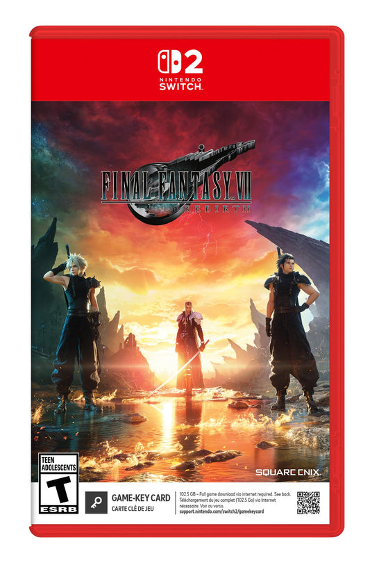 FINAL FANTASY VII REBIRTH – Nintendo Switch 2 (+ Exclusive Magic: The Gathering—FINAL FANTASY Promo Card) 🍁 All In One Marketplace Canada - PTC Collectibles