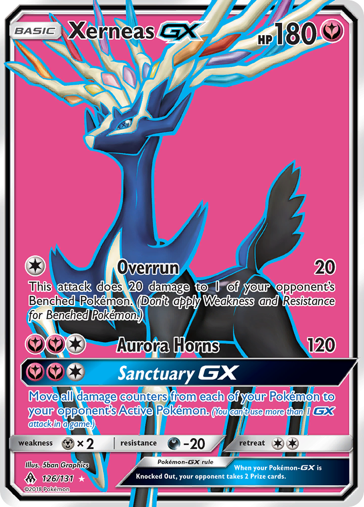 Pokémon - Xerneas GX (196/214) [Forbidden Light] - Premier Trading Cards