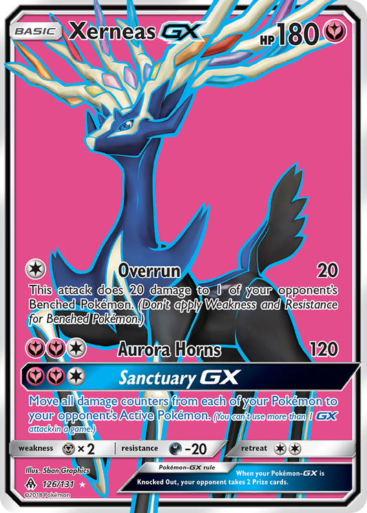 Pokémon - Xerneas GX (196/214) [Forbidden Light] - Premier Trading Cards