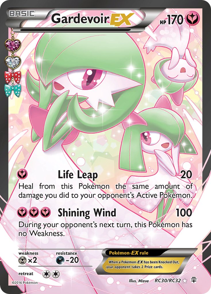 Pokémon - Gardevoir EX (RC30/RC32) [XY: Generations] - Premier Trading Cards