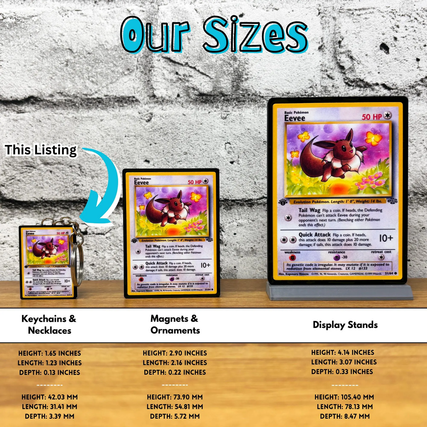 Pokemon Card Necklace (101-151)