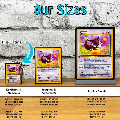 Pokemon Card Necklace (101-151)