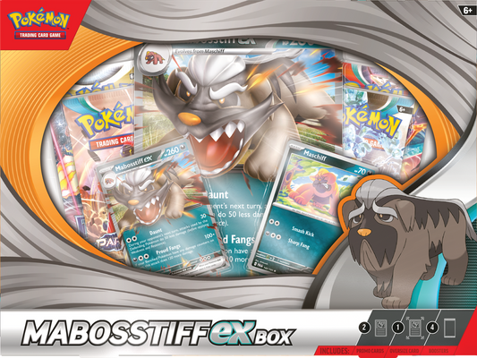 Pokemon Mabosstiff Ex Box (Pre-Order) - Premier Trading Cards