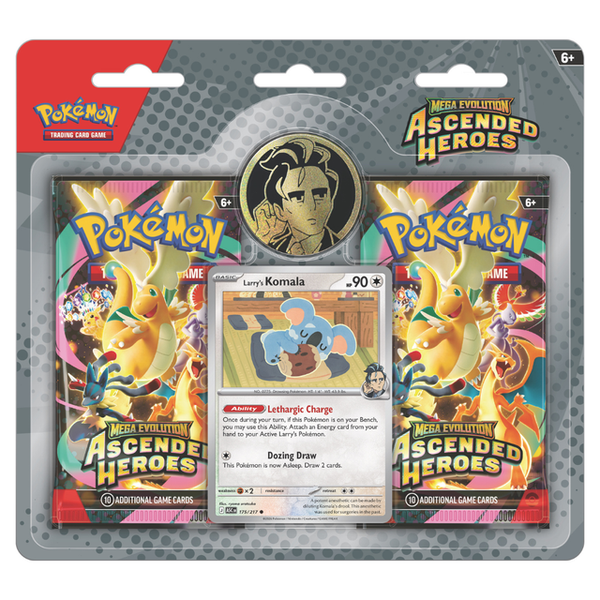 Pokémon TCG: ME2.5 Ascended Heroes 2-Pack Blister (WAVE 2 PRE-ORDER) – PTC Collectibles