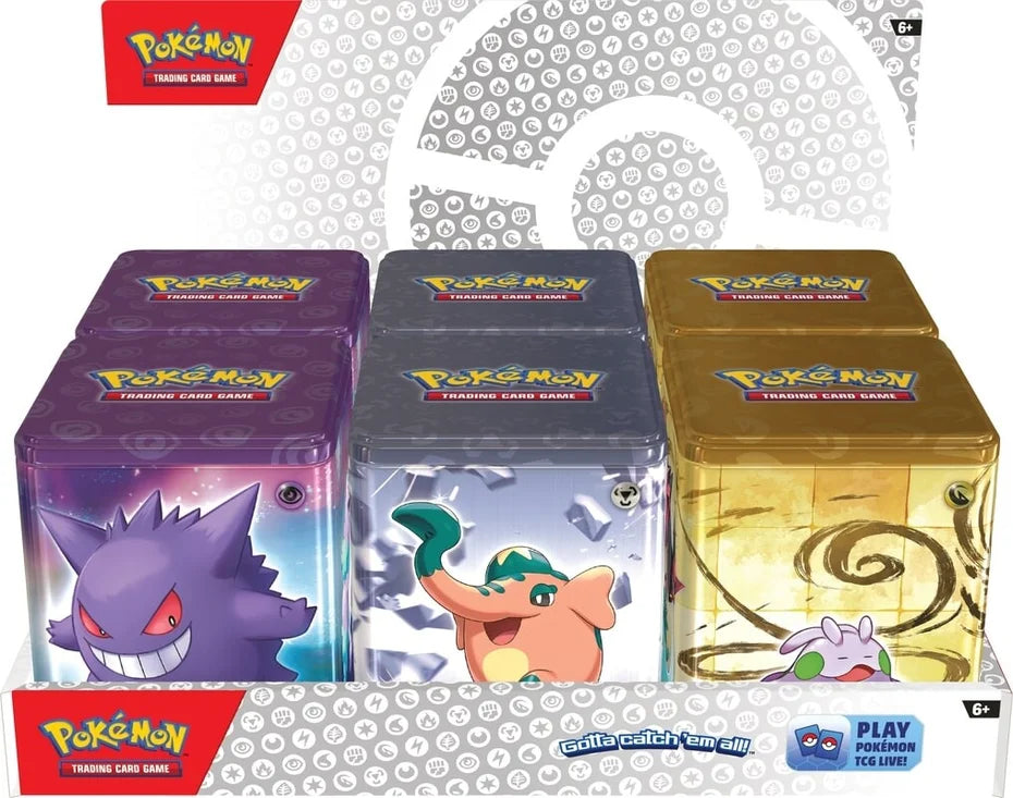 Pokemon 2024 Stacking Tins PTC Collectibles Pokemon 2024 Stacking Tins PTC Collectibles