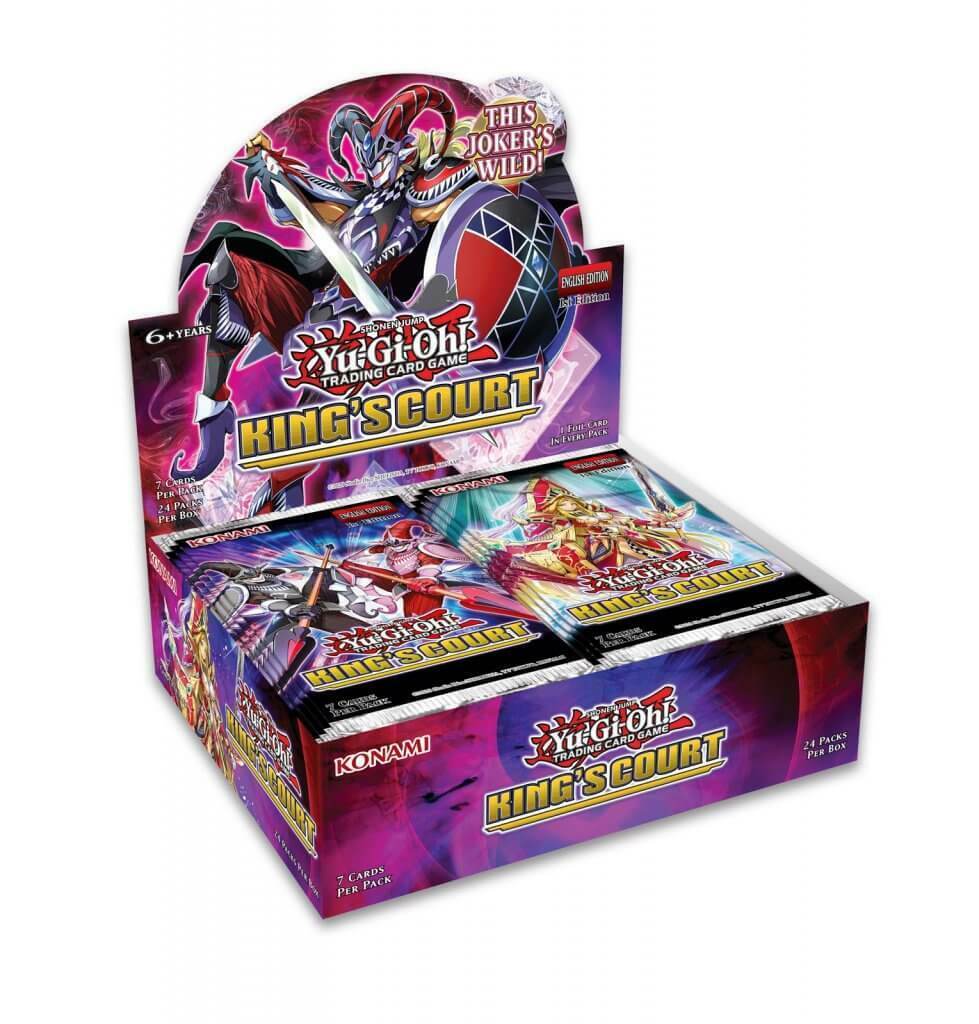 YuGiOh King's Court Booster Box 1st Edition