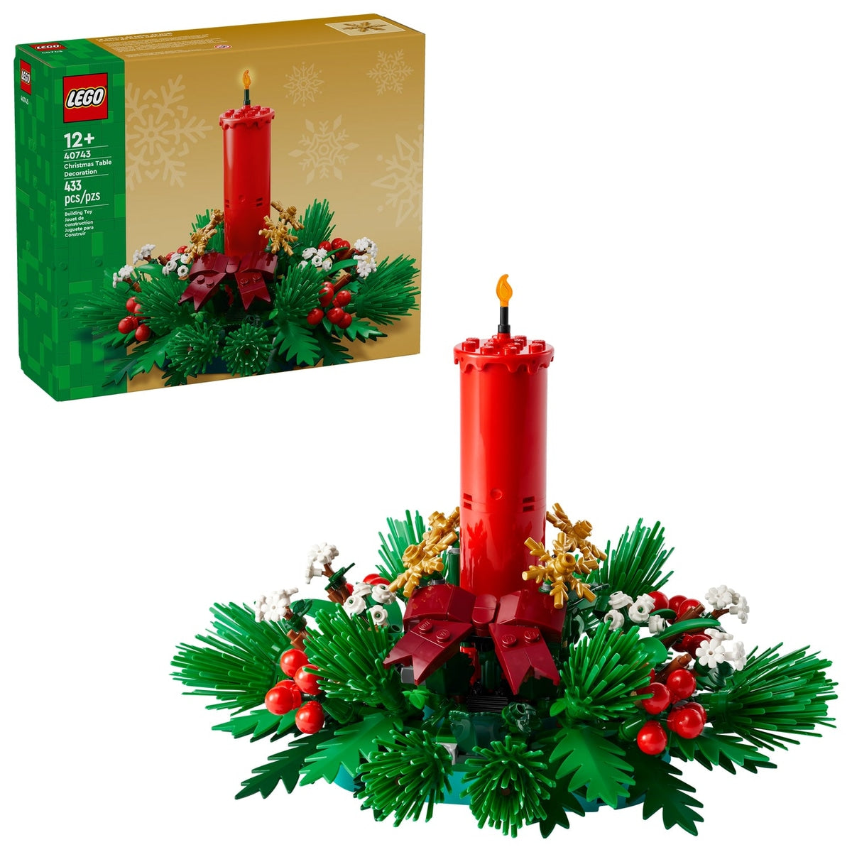 LEGO Christmas Table Decoration