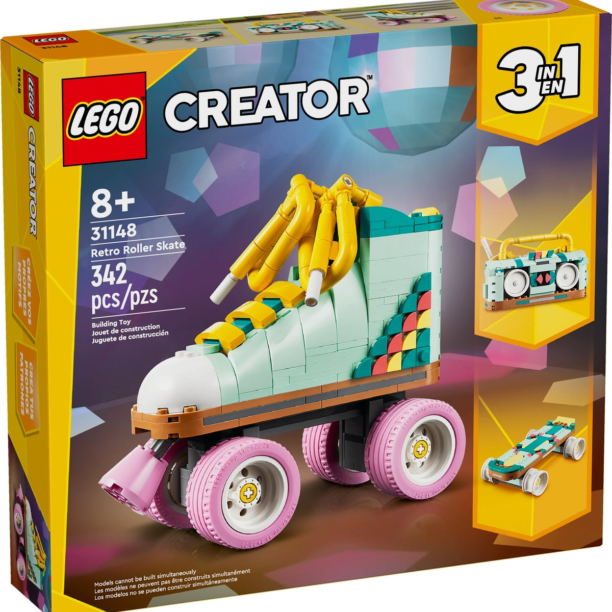 LEGO Creator 3in1 Retro Roller Skate