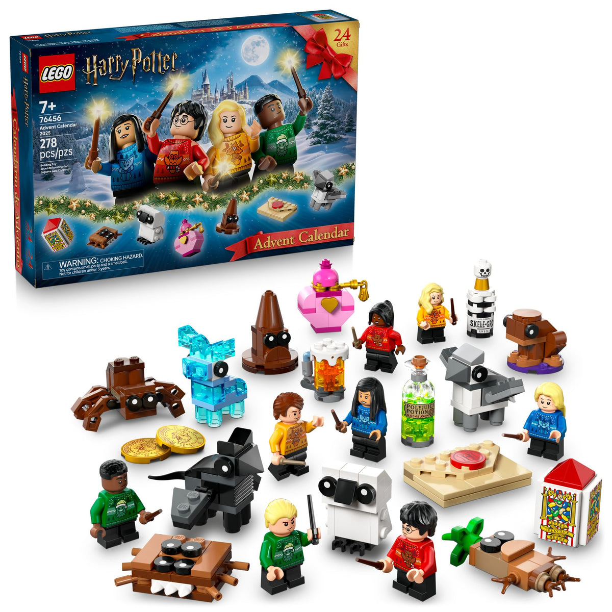 LEGO Harry Potter Advent Calendar 2025 Kids Toy - Holiday Countdown for Boys & Girls, 7+ - 24 Buildable Surprises, Including Harry, Draco & Luna Minifigures - Kids Gift Idea for Christmas - 76456 🍁 All In One Marketplace Canada - PTC Collectibles