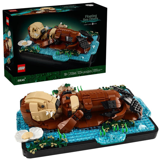 LEGO Ideas Floating Sea Otters