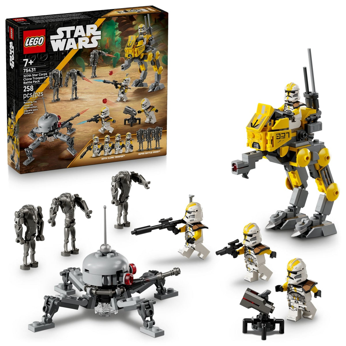 LEGO Star Wars 327th Star Corps Clone Troopers Battle Pack