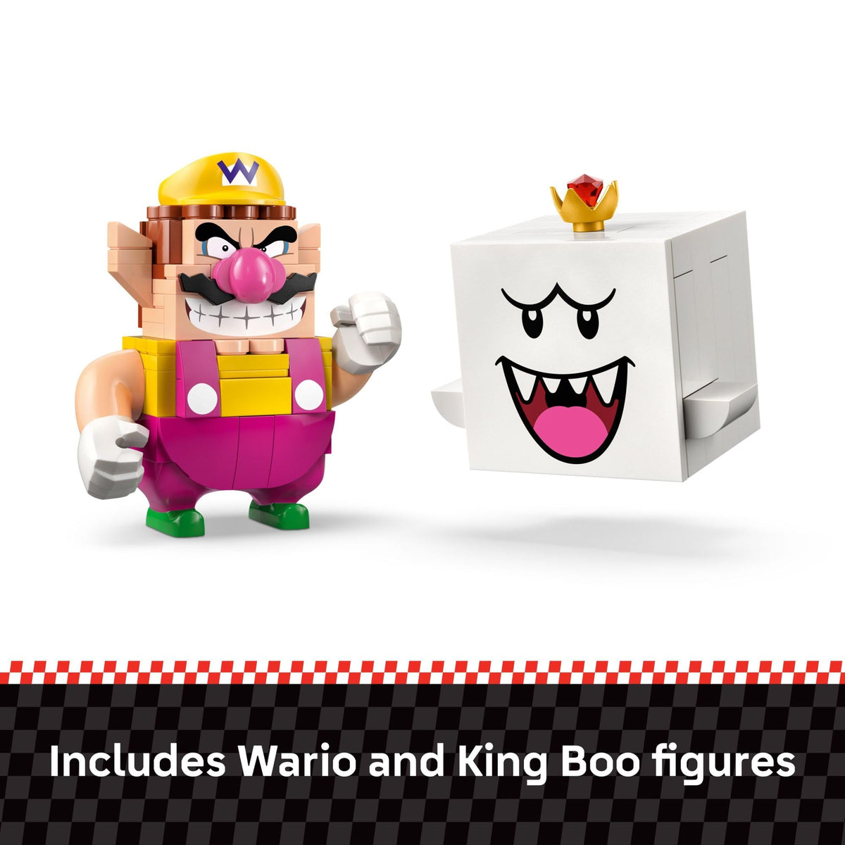 LEGO Super Mario: Mario Kart – Wario & King Boo Building Toy for Kids - Buildable Car Toys W/Drifting Action for Boys & Girls, Ages 8+ - Pretend Play Gift Idea for Birthdays & Any Gaming Fans - 72038 🍁 All In One Marketplace Canada - PTC Collectibles