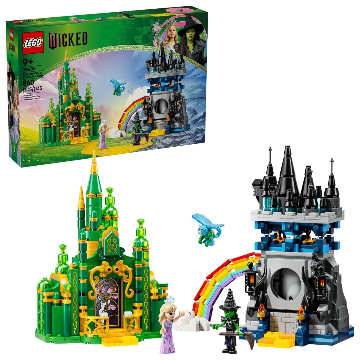 LEGO Wicked Emerald City & Kiamo Ko Castle