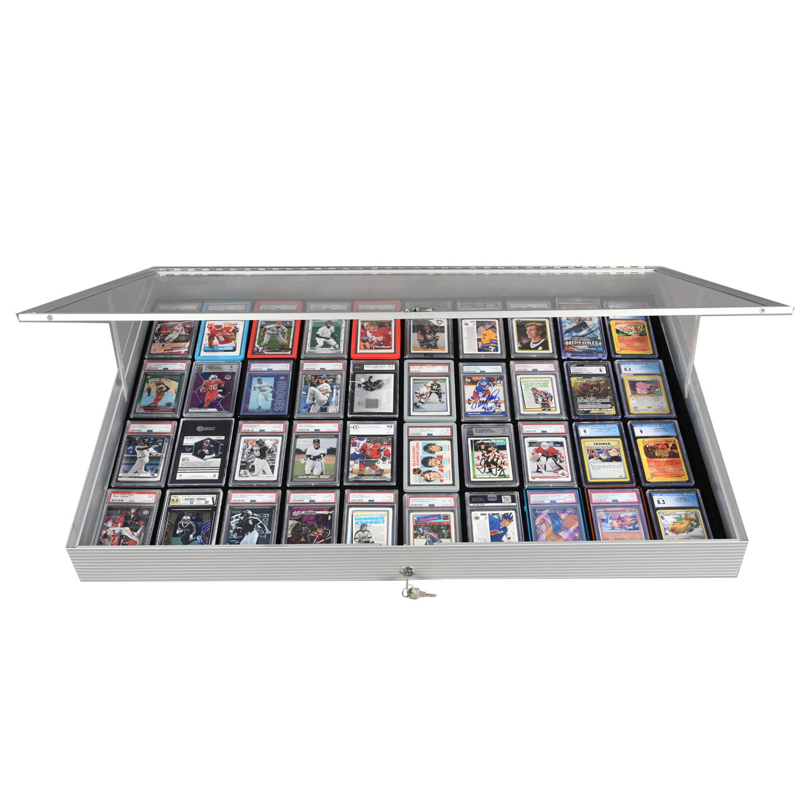 EVORETRO Lockable Display Case 36 x 24 x 4