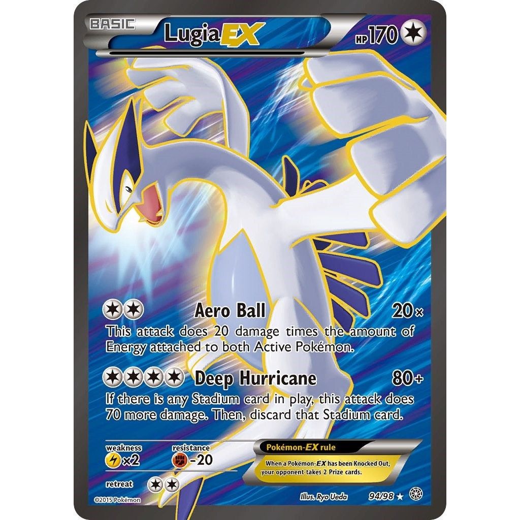 Lugia EX (94 Full Art) (94/98) (AOR) - PTC Collectibles