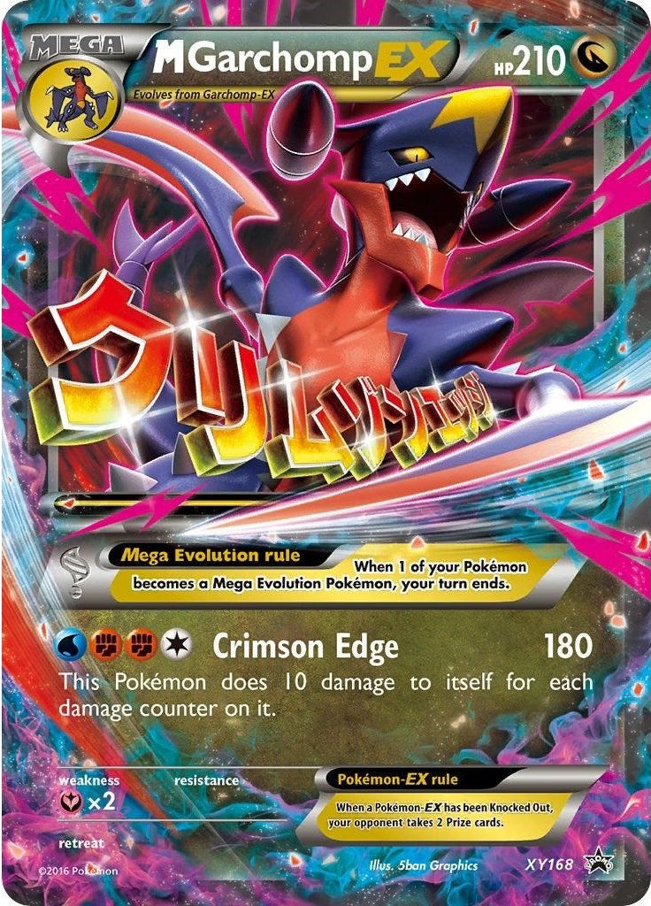 M Garchomp EX - XY168 (XY168) (PR) - PTC Collectibles