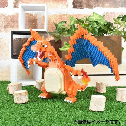 Bandai - Kawada NBPM-080 Nanoblock Pokemon Charizard DX