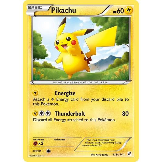 Pikachu (115/114) (BLW) - PTC Collectibles
