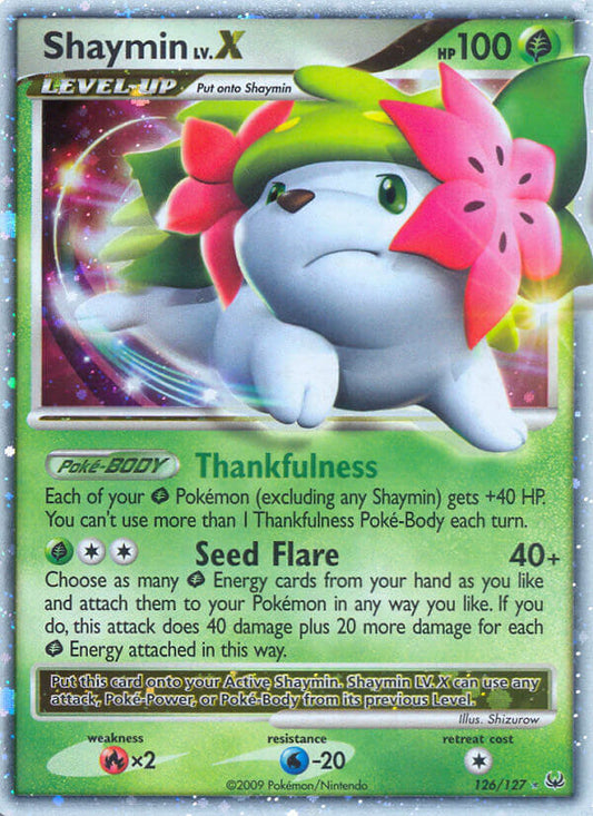 Pokémon - Shaymin LV.X (126/127)