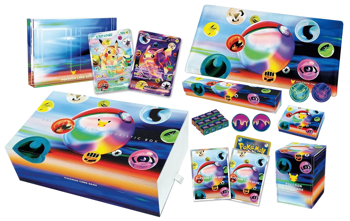 Pokemon 30th Celebration Futuristic Box (Japanese) - PTC Collectibles