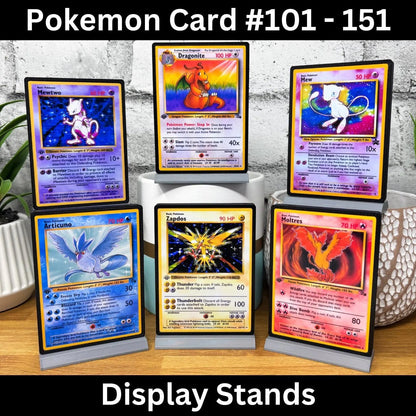 Pokemon Card Display Stands 101-151 (XXL)
