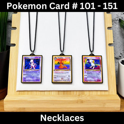 Pokemon Card Necklace (101-151)